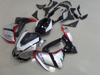 ABS 2011-2018 Black Silver Red Aprilia RS4 50 125 Bike Fairing Kit UK