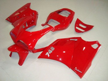 ABS 1993-2005 Red Ducati 748 916 996 996S Bike Fairing Kit UK