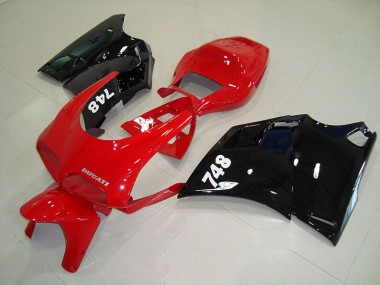 ABS 1993-2005 Red Black Ducati 748 916 996 996S Motorcycle Bodywork UK