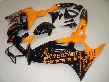 ABS 1995-1998 Black Orange SevenStars Honda CBR600 F3 Motor Fairings UK