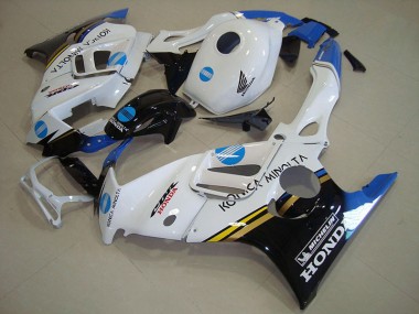 ABS 1995-1998 White Blue Konica Minolta Honda CBR600 F3 Motorcycle Fairings Kit UK