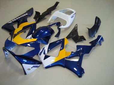 ABS 2000-2001 Blue Yellow Honda CBR900RR 929 Motorcyle Fairings UK