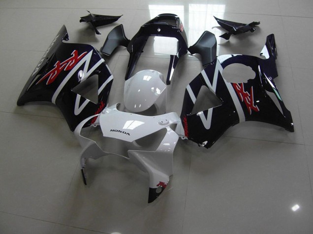 ABS 2002-2003 Black White Honda CBR900RR 954 Motor Bike Fairings UK