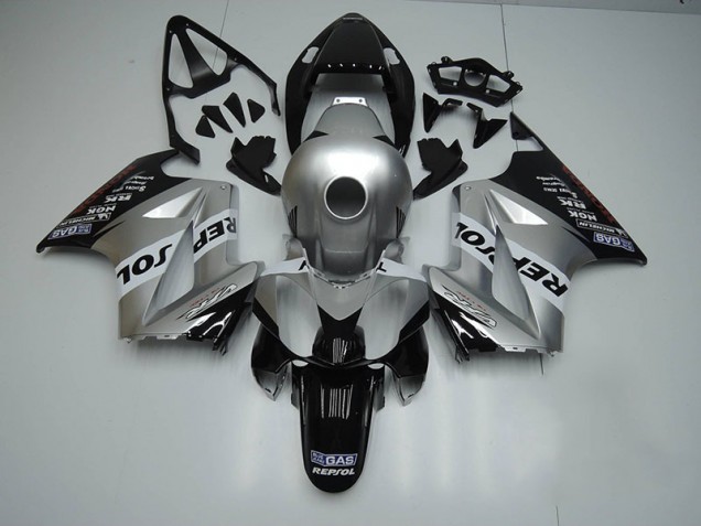 ABS 2002-2013 Silver Repsol Honda VFR800 Motorcycle Fairings & Bodywork UK