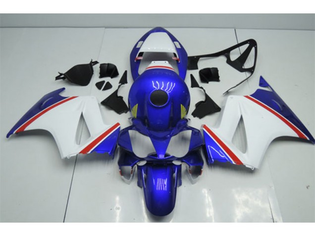 ABS 2002-2013 Blue White Honda VFR800 Motorcycle Fairings Kit UK