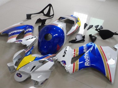 ABS 2002-2013 Blue White Rothmans Honda VFR800 Motorcycle Fairing Kits UK