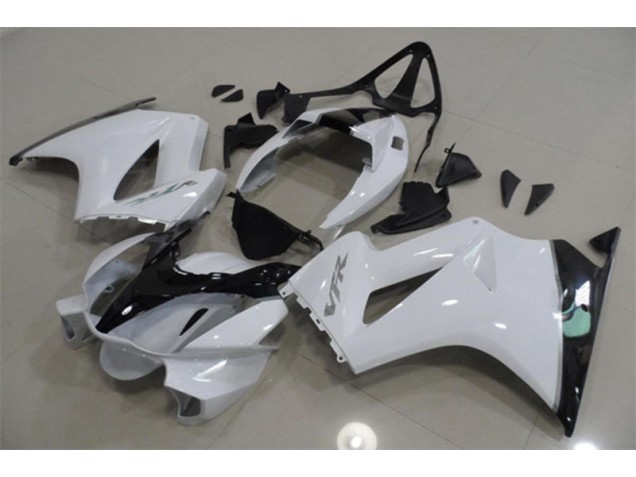 ABS 2002-2013 White Honda VFR800 Bike Fairings UK