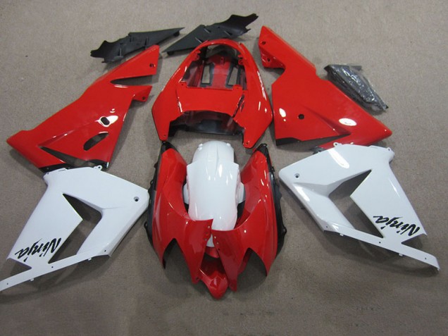 ABS 2003-2005 Red White Ninja Kawasaki ZX10R Motorcycle Bodywork UK