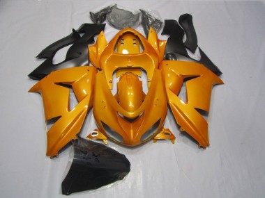 ABS 2006-2007 Orange Kawasaki ZX10R Bike Fairing UK