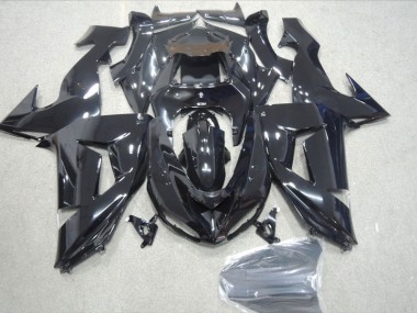 ABS 2006-2007 Black Kawasaki ZX10R Replacement Motorcycle Fairings UK