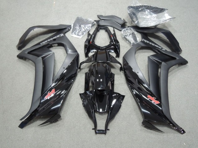 ABS 2011-2015 Black Red Ninja Kawasaki ZX10R Motorcyle Fairings UK