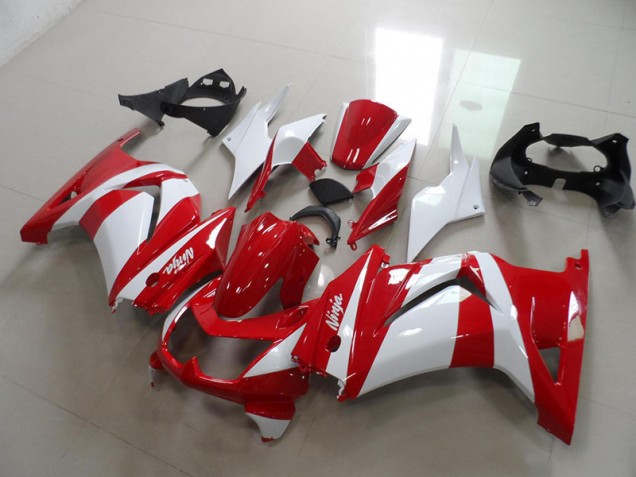 ABS 2008-2012 Red White Kawasaki ZX250R Replacement Fairings UK