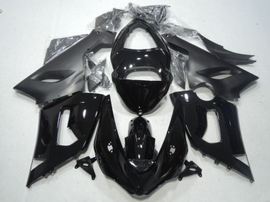 ABS 2005-2006 Black Kawasaki ZX6R Replacement Motorcycle Fairings & Bodywork UK