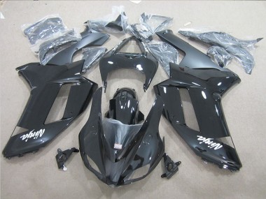 ABS 2007-2008 Black Ninja Kawasaki ZX6R Motor Bike Fairings UK