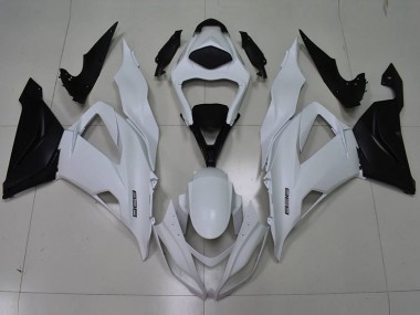 ABS 2013-2018 White Black 636 Kawasaki ZX6R Motorbike Fairing Kits UK