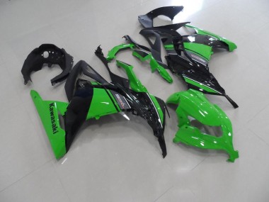 ABS 2013-2016 Black Green Kawasaki ZX300R Motorcycle Replacement Fairings UK