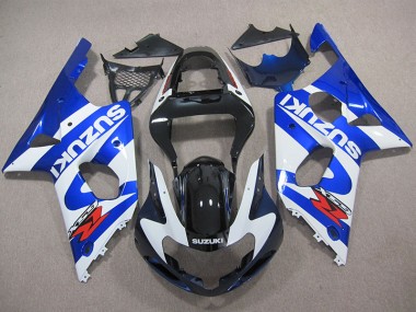 ABS 2000-2002 Blue White Decal Suzuki GSXR1000 Replacement Fairings UK