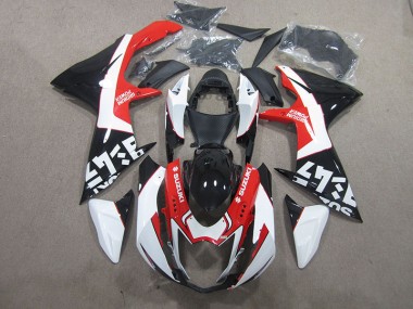 ABS 2011-2021 Black Red White Suzuki GSXR600 Motorcyle Fairings UK