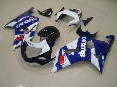 ABS 2001-2003 Blue White Suzuki GSXR750 Motorbike Fairing UK