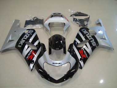 ABS 2001-2003 Black Silver Suzuki GSXR750 Replacement Motorcycle Fairings UK