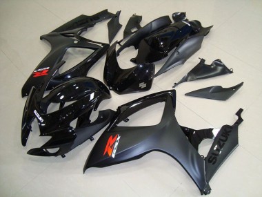 ABS 2006-2007 Matte Black Suzuki GSXR750 Motorcycle Fairings UK