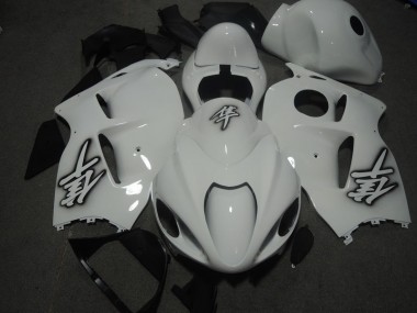 ABS 1996-2007 White Suzuki GSXR1300 Hayabusa Motorbike Fairings UK