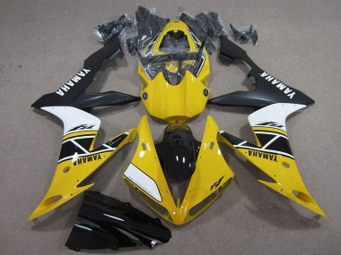 ABS 2004-2006 Yellow White Black Yamaha YZF R1 Replacement Motorcycle Fairings UK