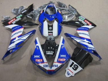 ABS 2004-2006 Blue White Volvo Sterilgarda 19 Yamaha YZF R1 Replacement Fairings UK