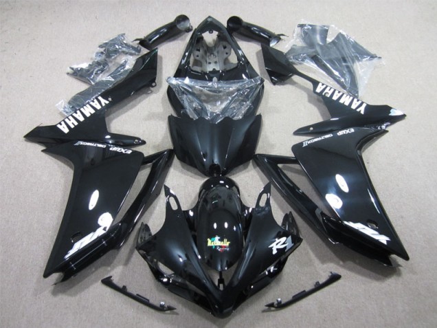 ABS 2007-2008 Black White Decal Yamaha YZF R1 Motorcyle Fairings UK