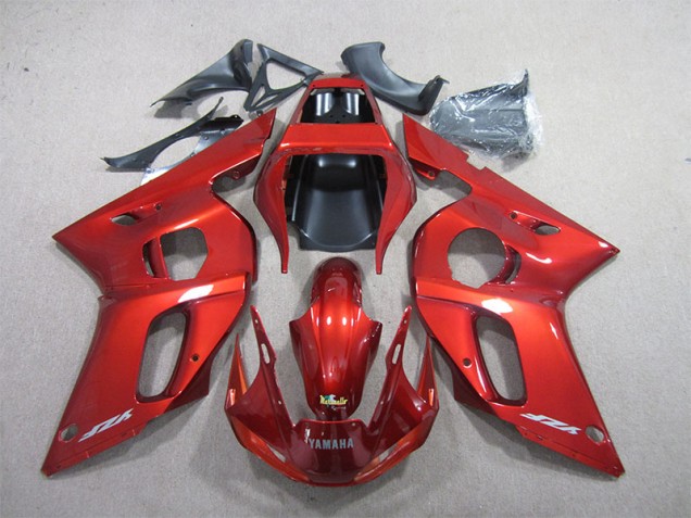 ABS 1998-2002 Red Yamaha YZF R6 Moto Fairings UK