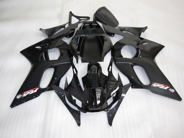 ABS 1998-2002 Black Yamaha YZF R6 Motorcycle Fairings UK