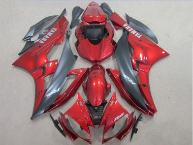 ABS 2006-2007 Red Yamaha YZF R6 Motorbike Fairing UK